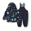 LIEWOOD Regenbekleidungsset Manu Dino roar / Classic navy