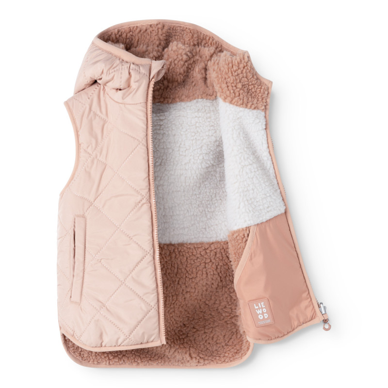LIEWOOD Kinder Wende-Weste Diana Pale tuscany mix