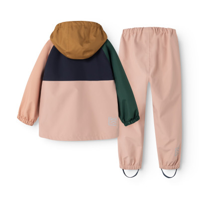 LIEWOOD Pedia wasserdichtes Set – Jacke und Hose Pale tuscany multi mix