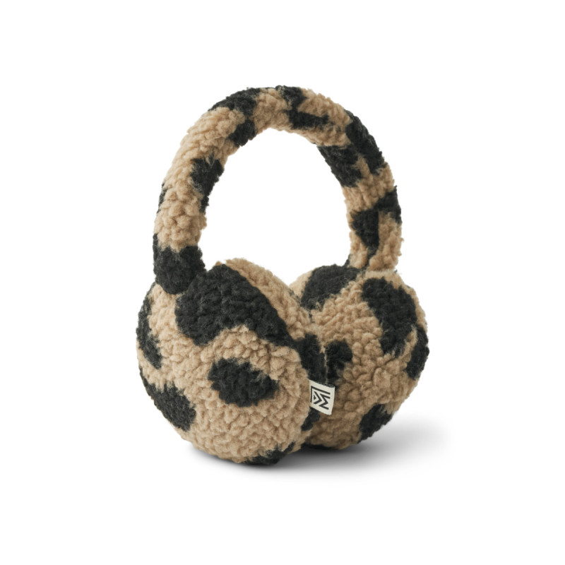 LIEWOOD ALBERO Fleece-Ohrwärmer Mega leo / Oat mix