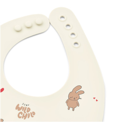LIEWOOD Silikonlätzchen Ember Wild child / Rosey 2 Stück