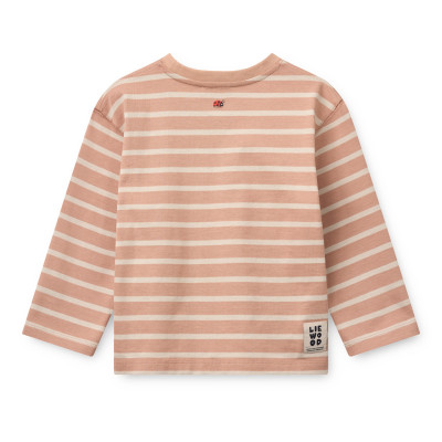 LIEWOOD TYLER gestreiftes Langarmshirt Pale Tuscany / Sandy Stripe