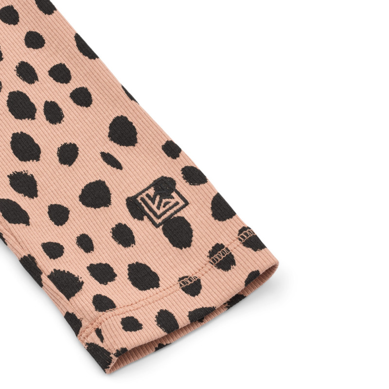 LIEWOOD Leggings MARIEN Leo Spot / Pale tuscany