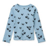 LIEWOOD NIEVE geripptes Langarmshirt Sweethearts / Beach blue