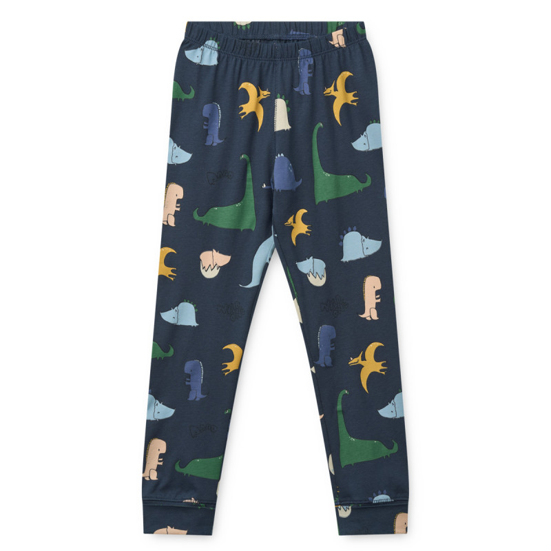 LIEWOOD WILHELM mitwachsender Pyjama Dino roar / Classic navy