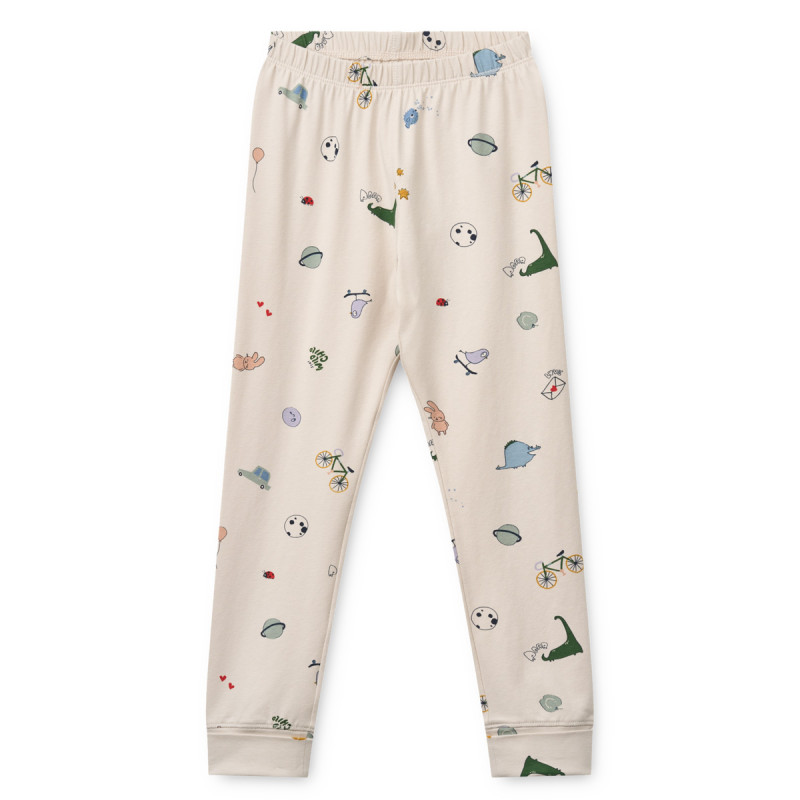 LIEWOOD WILHELM mitwachsender Pyjama Tamtam / Sandy