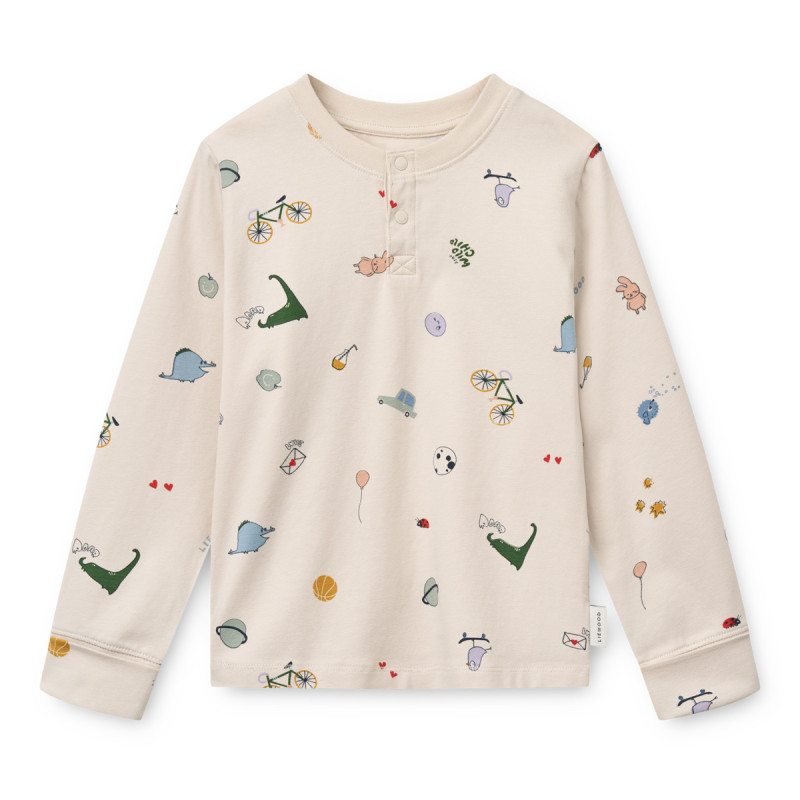 LIEWOOD WILHELM mitwachsender Pyjama Tamtam / Sandy