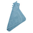 LIEWOOD ALBERT Baby-Kapuzenhandtuch Beach blue