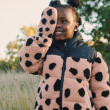 LIEWOOD GRETHE Fleece-Fäustlinge Mega leo spot / Pale tuscany