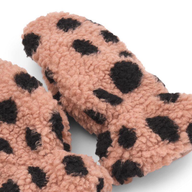 LIEWOOD GRETHE Fleece-Fäustlinge Mega leo spot / Pale tuscany