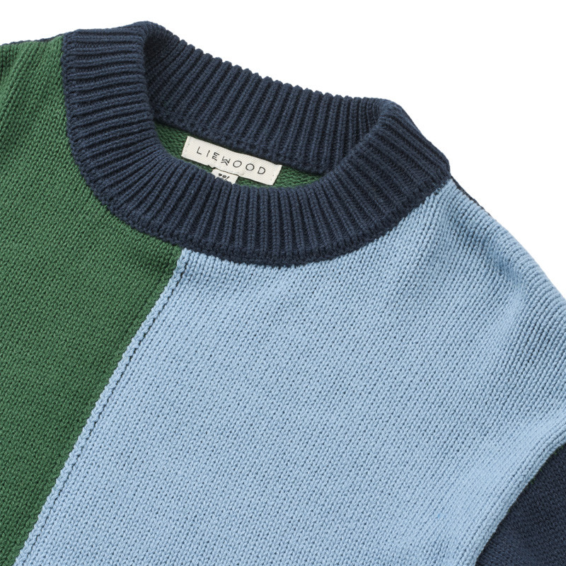 LIEWOOD ORLANE Strickpullover Beach blue multi mix
