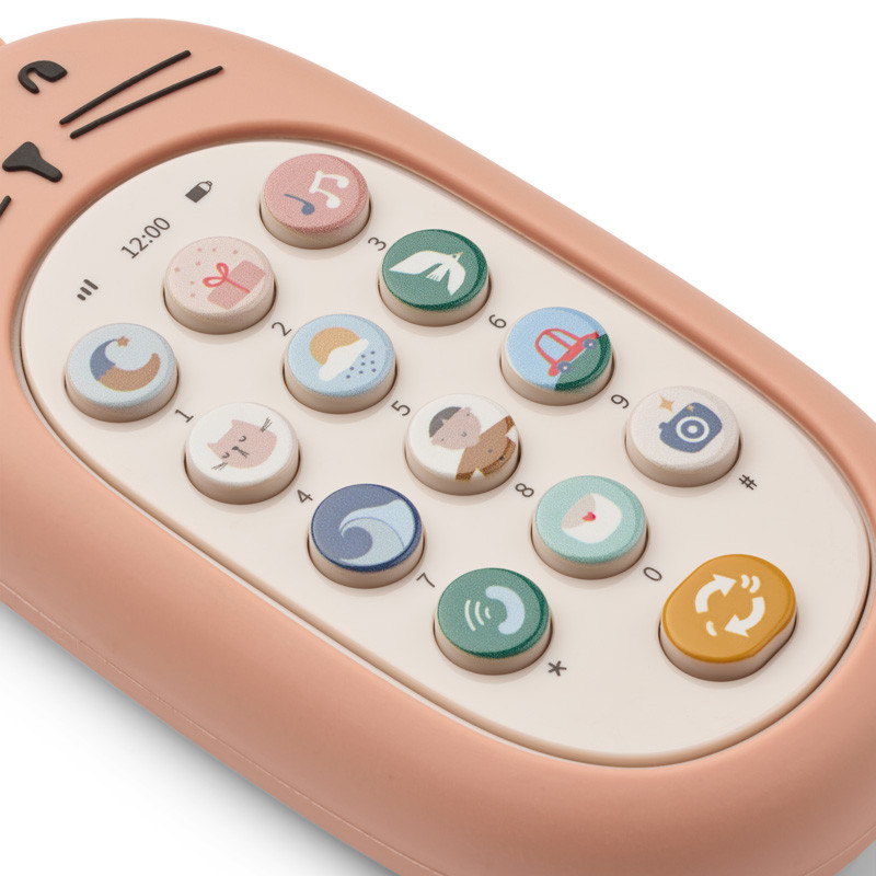 LIEWOOD FIDI Kindertelefon mit Geräuschen Pale tuscany