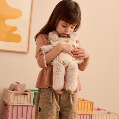 LIEWOOD VEDA Silikonbausteine 18er-Set Beach Mini Me Peach