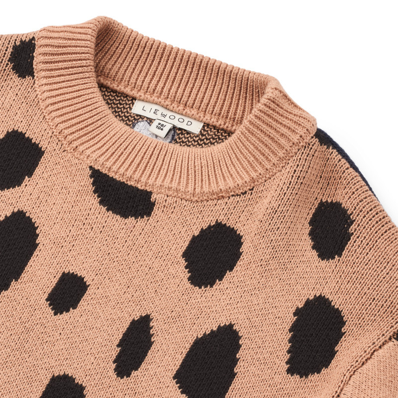 LIEWOOD ORLANE Strickpullover Mega leo spot