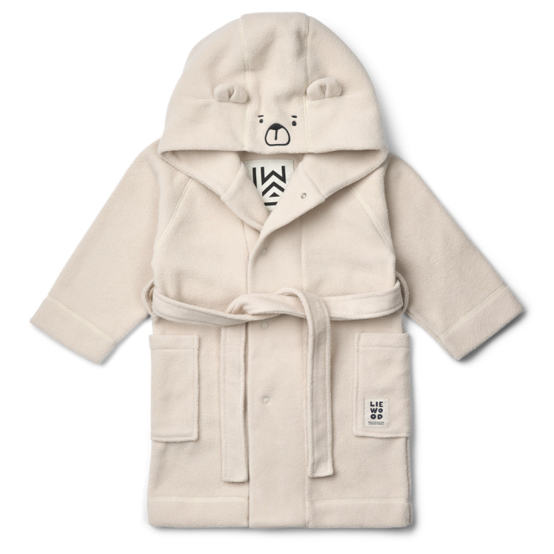 LIEWOOD MINIK Kinder-Fleecebademantel Sandy