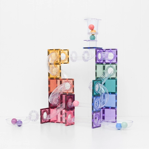 Magnetbausteine CONNETIX® Ball Run Pastel Pack 114 Stck.