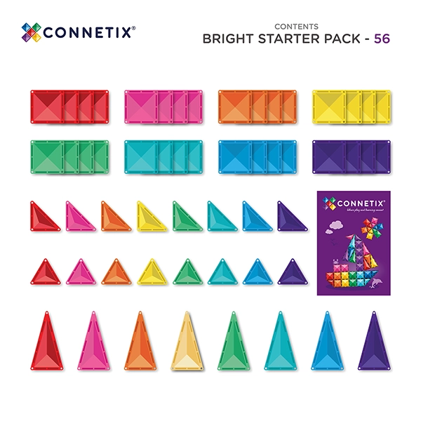 Magnetbausteine CONNETIX® Pastel Starter Pack 56 Stck. Magnetbausteine CONNETIX® Pastel Starter Pack 56 Stck.