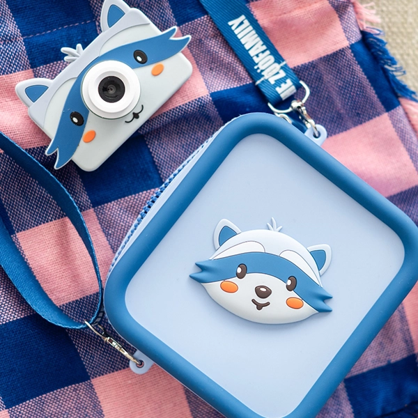 The Zoofamily Silikontasche Waschbär The Zoofamily Silikontasche Waschbär