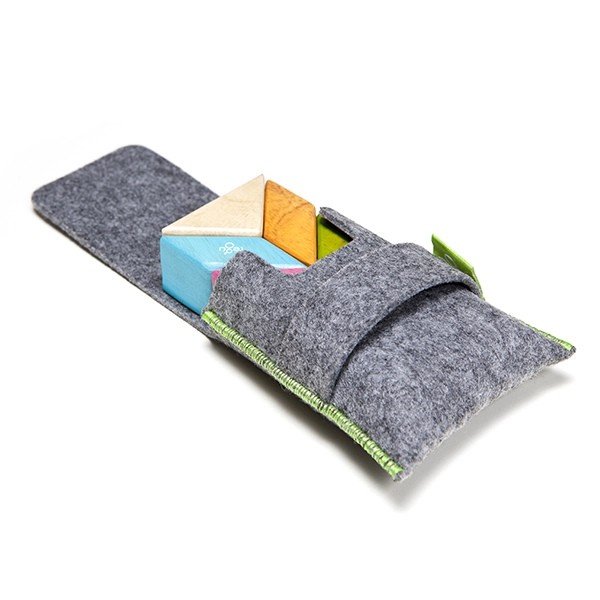 Magnetbausteine Tegu Travel Set Tints 6 Stk. im Etui