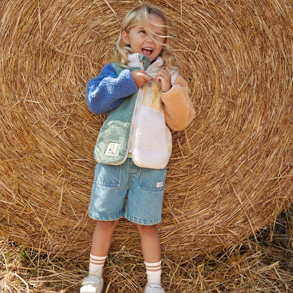 LIEWOOD Kinder Fleecejacke Nolan Peppermint multi mix LIEWOOD Kinder Fleecejacke Nolan Peppermint multi mix