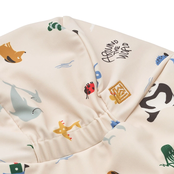 LIEWOOD UV-Schwimmhut für Kinder Cecilia Around the world / Sandy LIEWOOD UV-Schwimmhut für Kinder Cecilia Around the world / Sandy