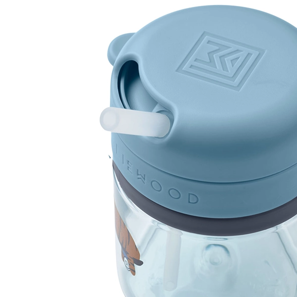 LIEWOOD Pavia Tritan-Strohhalmbecher 280 ml Fun / Beach blue LIEWOOD Pavia Tritan-Strohhalmbecher 280 ml Fun / Beach blue