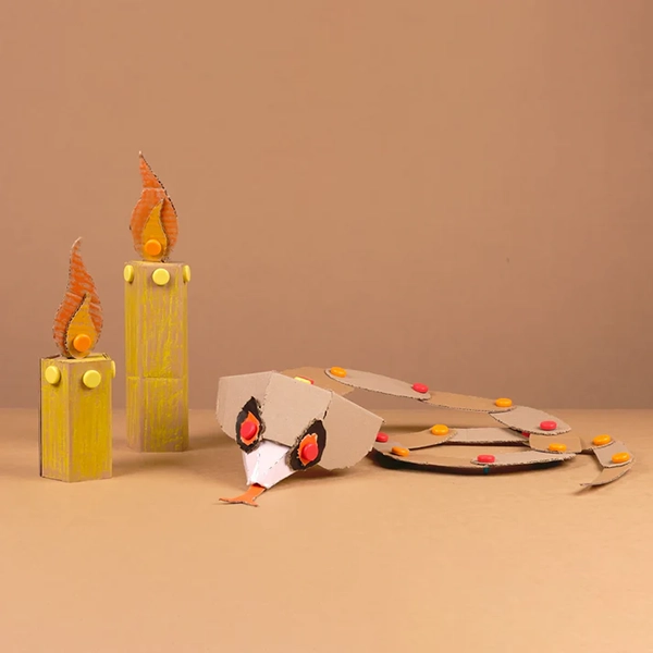 Kreative Ideen aus Karton Makedo