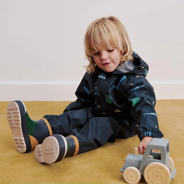 LIEWOOD gefütterte Gummistiefel Jesse Classic Navy Multi Mix LIEWOOD gefütterte Gummistiefel Jesse Classic Navy Multi Mix