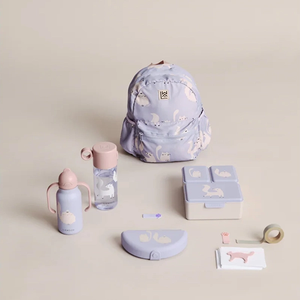 LIEWOOD Rucksack Andreas Cat / Warm lilac