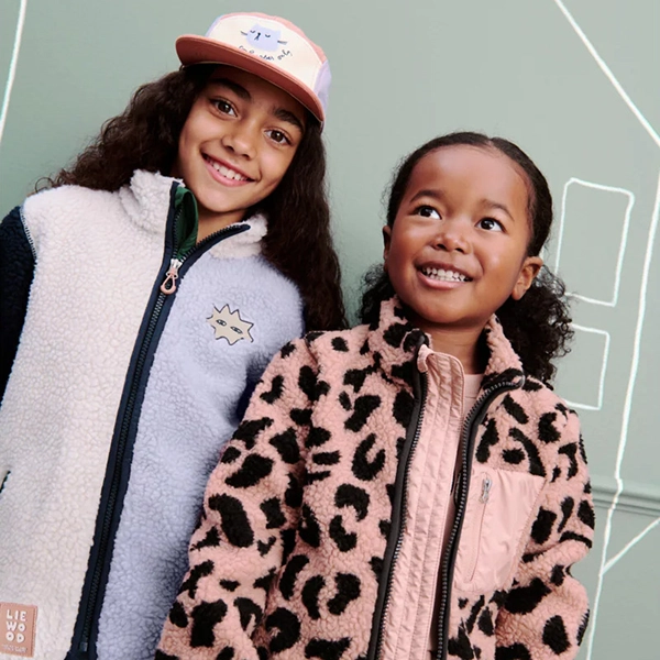 LIEWOOD Kinder Fleecejacke Nolan Mega leo / Pale tuscany