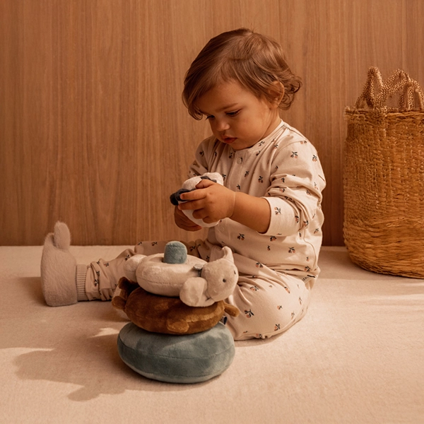 LIEWOOD Kinder Plüschhausschuhe Beth Rabbit Mist