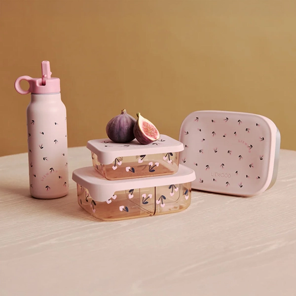 LIEWOOD Tritan-Lunchbox Arthur Cherry heart liewood / Rosey