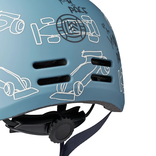 LIEWOOD Fahrradhelm Milly Race cars / Beach blue LIEWOOD Fahrradhelm Milly Race cars / Beach blue