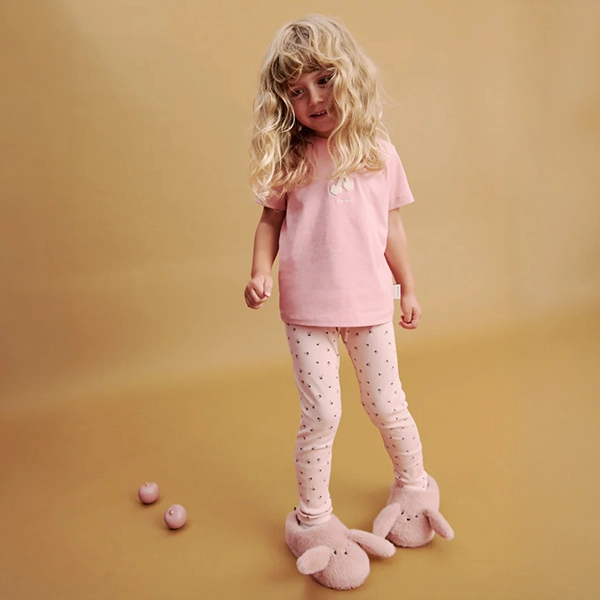 LIEWOOD Leggings MARIEN Mini Cherry heart / Rosey LIEWOOD Leggings MARIEN Mini Cherry heart / Rosey