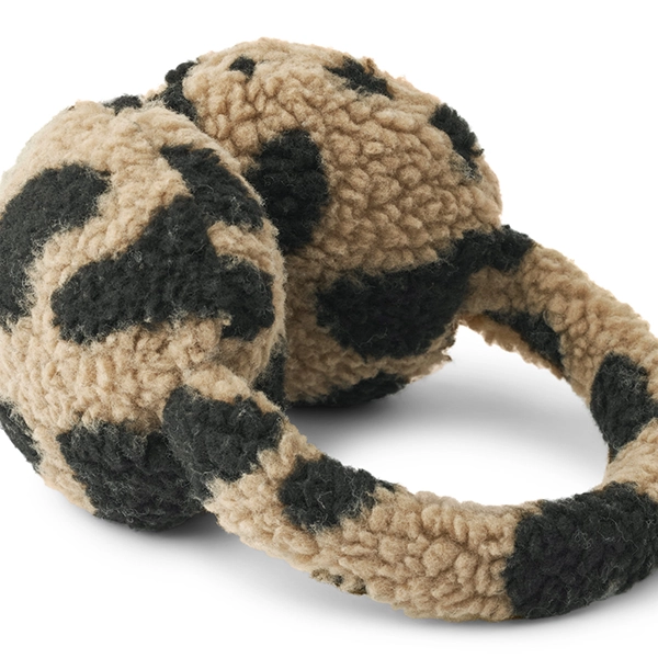 LIEWOOD ALBERO Fleece-Ohrwärmer Mega leo / Oat mix