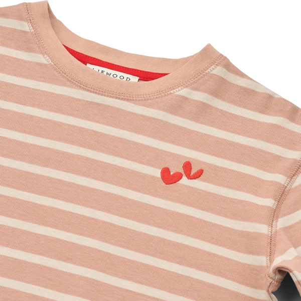 LIEWOOD TYLER gestreiftes Langarmshirt Pale Tuscany / Sandy Stripe LIEWOOD TYLER gestreiftes Langarmshirt Pale Tuscany / Sandy Stripe