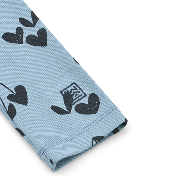 LIEWOOD Leggings MARIEN Sweethearts / Beach blue LIEWOOD Leggings MARIEN Sweethearts / Beach blue