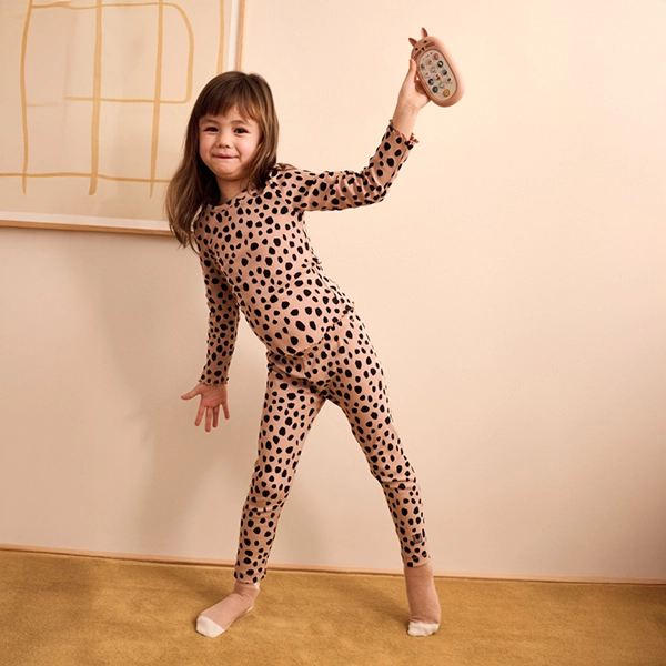 LIEWOOD Leggings MARIEN Leo Spot / Pale tuscany LIEWOOD Leggings MARIEN Leo Spot / Pale tuscany