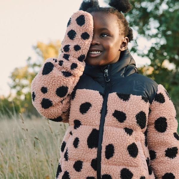 LIEWOOD GRETHE Fleece-Fäustlinge Mega leo spot / Pale tuscany