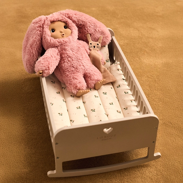 LIEWOOD HENNIE Puppenwiege aus Holz Sandy